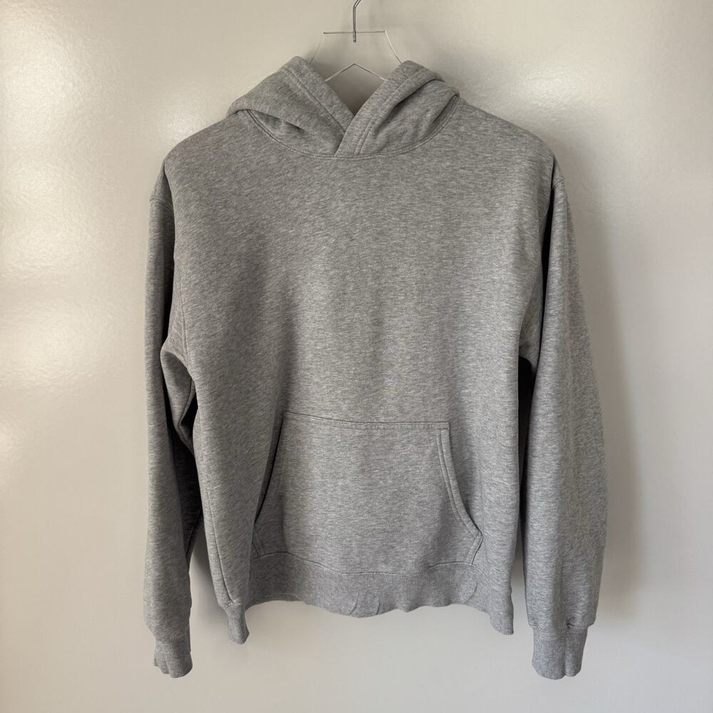 Aritzia Cozy Sweatfleece Perfect Fit Hoodie Size Medium Grey Heather Loungewear
